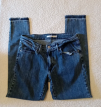 LEVI&#39;S 711 Skinny Leg Mid Rise Blue Denim Jeans Women&#39;s Size 30 - £14.20 GBP