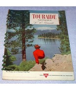 Vintage Conoco Oil Touraide Travel Maps Routing Attractions 1948 - $17.76 CAD