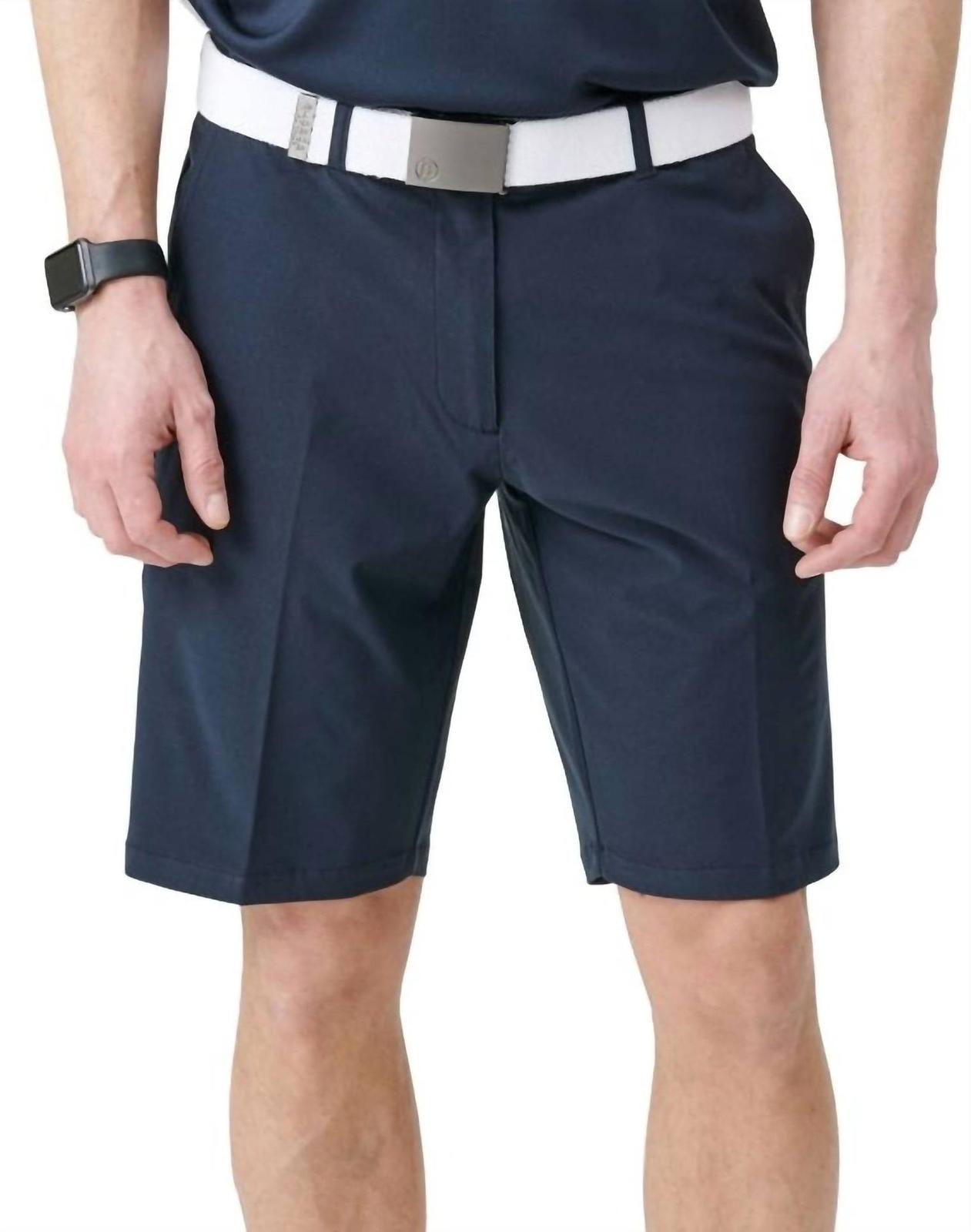 Abacus Sportswear Us Men Mellion 4 Ways Stretch Shorts Navy - $95.00
