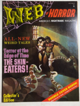 WEB OF HORROR #1 (1969) B&amp;W horror comics magazine Wrightson Jones Kaluta FINE - £98.36 GBP