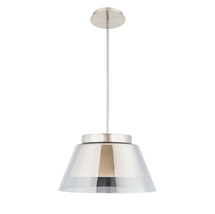 WAC Lighting PD-12006-BN Chic 6″ LED Pendant in Brushed Nickel Finish - $67.00