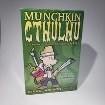 Munchkin CTHULHU Card Game Steve Jackson Games Kill Monsters Steal Stab ... - $14.95