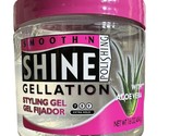 Smooth N Shine Gellation Styling Gel Aloe Vera Extra Hold #7 - 16 oz - £37.65 GBP