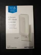 NETGEAR AX1600 4-Stream WiFi Mesh Extender (EAX12-100NAS) New Sealed  - $49.99