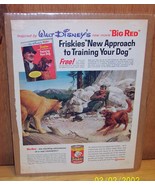 Vintage Friskies advertisement New Approach to Train Your Dog like Big R... - €12,92 EUR