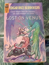 Edgar Rice Burroughs-Frank Frazetta LOST ON VENUS 1963 Ace Vintage Paperback - £23.63 GBP