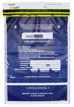 SafeLOK 14 x 20 Vertical Twin Deposit Bag, 500 Bags - £245.50 GBP