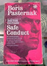 SAFE CONDUCT Boris Pasternak Autobiography Vintage 1959 1st Signet Russian Rebel - £7.82 GBP