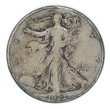 1923-S Walking Liberty 50C Half Dollar Fine F Some Toning w/ Nice Detail - $98.99
