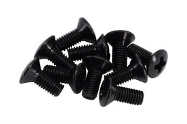 Metric M3 X 5/16" (8Mm) Guitar Lever Switch Mounting Screw Oval Head - Black - £11.79 GBP