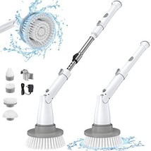 Sweepulire Electric Spin Scrubber Electric Bathroom Scrubber with Adjustable ... - £80.21 GBP