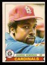 St Louis Cardinals George Hendrick 1979 O-Pee-Chee OPC Baseball Card #82  ! - £0.39 GBP