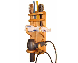 Hair Caddy   Flat Iron   Hair Dryer   Brush Comb Holders  - £39.30 GBP