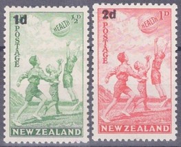 ZAYIX New Zealand B14-B15 MH Semi-Postal Children at Play - £4.79 GBP