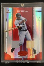 2004 Leaf Certified Materials Red Mirror Combo Relic 133/250 Richard Hidalgo 159 - £11.66 GBP