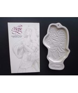 Longaberger Pottery Angel of HOPE 8 1/2&quot; large Cookie Mold Ornament 1994... - $29.35