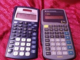 Texas Instruments TI-30XIIS &amp; Texas Instruments TI-30Xa - $214.92 MXN