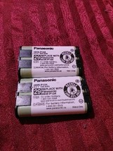 2 Panasonic HHR-p104  3.6 v home cordless phone battery&#39;s - $10.00