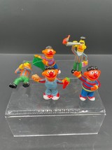 Lot of 5 Bert and Ernie PVC Figures Sesame Street Muppets Cake Topper Be... - $14.52