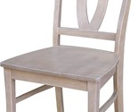 Washed Gray Taupe International Concepts Cosmo Chair. - $364.95