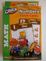 Tonka Chuck &amp; Friends Numbers Flash Cards Pre K-K 36 Math Cards by LEAPYEAR - £5.58 GBP