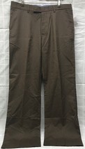 NWT New Men&#39;s Gap Straight Fit Business Brown Dress Pants, Size 34 x 32 - £17.72 GBP