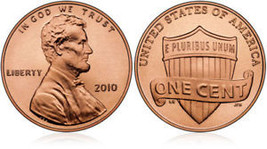 Gem Bu 2010 D Lincoln Shield Cent~Free Shipping~1 St Year - $1.46