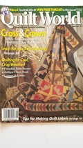 Quilt World Magazine September 1999 Cross &amp; Crown Cover Quilt - $2.97