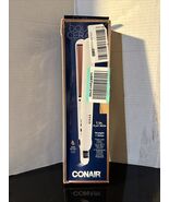Conair Double Ceramic 1 inch Flat Iron, 5 Temps, Anti-Frizz Protection - $15.04