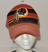 Reebok NFL Washington Fitted Hat Cap Size Small/Medium Red Yellow black - $14.80
