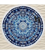 Loft By Loftex ~ Round ~ Towel ~ Pool Mat ~ Rug ~ 65” ~ Astrid Design ~ ... - £19.56 GBP