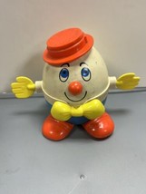 Fisher Price Humpty Dumpty Red Top Spinning Wheel on Bottom Item # 736 - £6.18 GBP