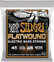 Ernie Ball Hybrid Slinky Flatwound Bass Guitar Strings, 45-105 Gauge (P0... - $69.92
