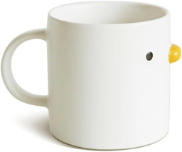 Mother&#39;s Day Gifts for Mom, Cute Duck Coffee Mug, Handmade Glaze Chick Cup, Safe - £27.26 GBP