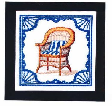 Front Porch Sittin cross stitch chart Bobbie G Designs - $6.30