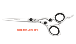 washi black ice shear scissor professional salon barber hair bun cut sty... - $169.00
