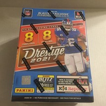 NEW 2021 Panini Prestige NFL Trading Cards Blaster Box - 64 Total Cards - £35.48 GBP