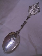 FABULOUS ENORMOUS VERY ORNATE DUTCH SILVER SERVING SPOON HALLMARKED - $385.00
