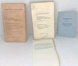 Vintage 1968 International Harvester &amp; Union Production &amp; Maintenance Contract - $19.79