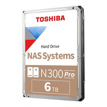 Toshiba HDWG760XZSTB N300 PRO - NEW - 6TB - $444.19 CAD