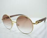 NEW AUTHENTIC VWC-VINTAGE WOOD W015 C.02 SUNGLASSES - $189.99