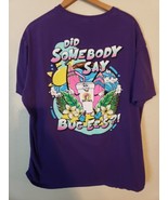 Buc-ee&#39;s SURFING slushy Size XXL 2XL Purple tee Shirt Bucees Surf Boards... - £12.64 GBP