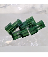 Lot of 4 AMP MTA100 Series Puncture Terminal Block 2P 2.54MM Green 3-640... - €12,72 EUR