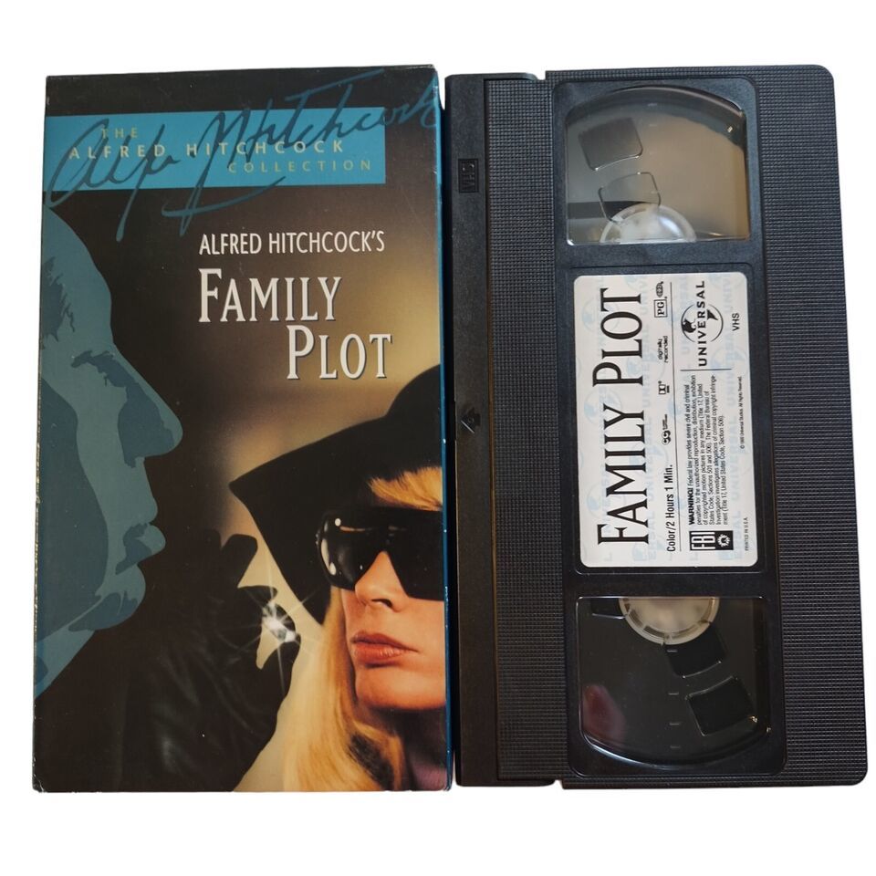 Alfred Hitchcock&#39;s Family Plot (VHS, 1999) Bruce Dern, Barbara Harris - $6.78