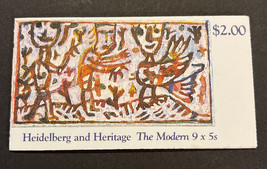 Booklet - 1990 Heidelberg &amp; Heritage (MUH) Stamps Book Collectable - £2.32 GBP