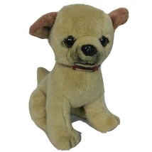 Martha Stewart Fiesta Tan Puppy Dog Plush Stuffed Animal 12&quot;  - £20.81 GBP