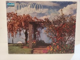 Vintage 1999 Guild Lake Constance, Thurgau, Switzerland 1000 Piece Jigsaw Puzzle - $14.99