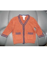 Janie and Jack &quot;Countryside Classic&quot; Collection Tipped Cardigan Size 3/6... - $27.30