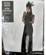 Gothic Queen Vampire Witch Women's Halloween Costume Dress   Small (4-6) NEW
