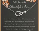 Mothers Day Gifts for My Boyfriend&#39;s Mom, 925 Sterling Silver Infinity N... - $26.68